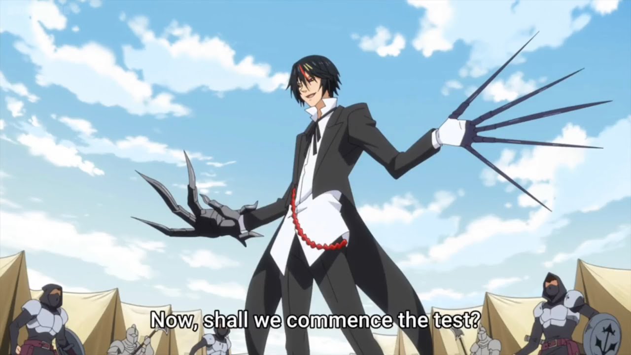 Diablo released his Demon lord aura and mentioned Rough and Blanc and scared everyone | Slime Tensei
