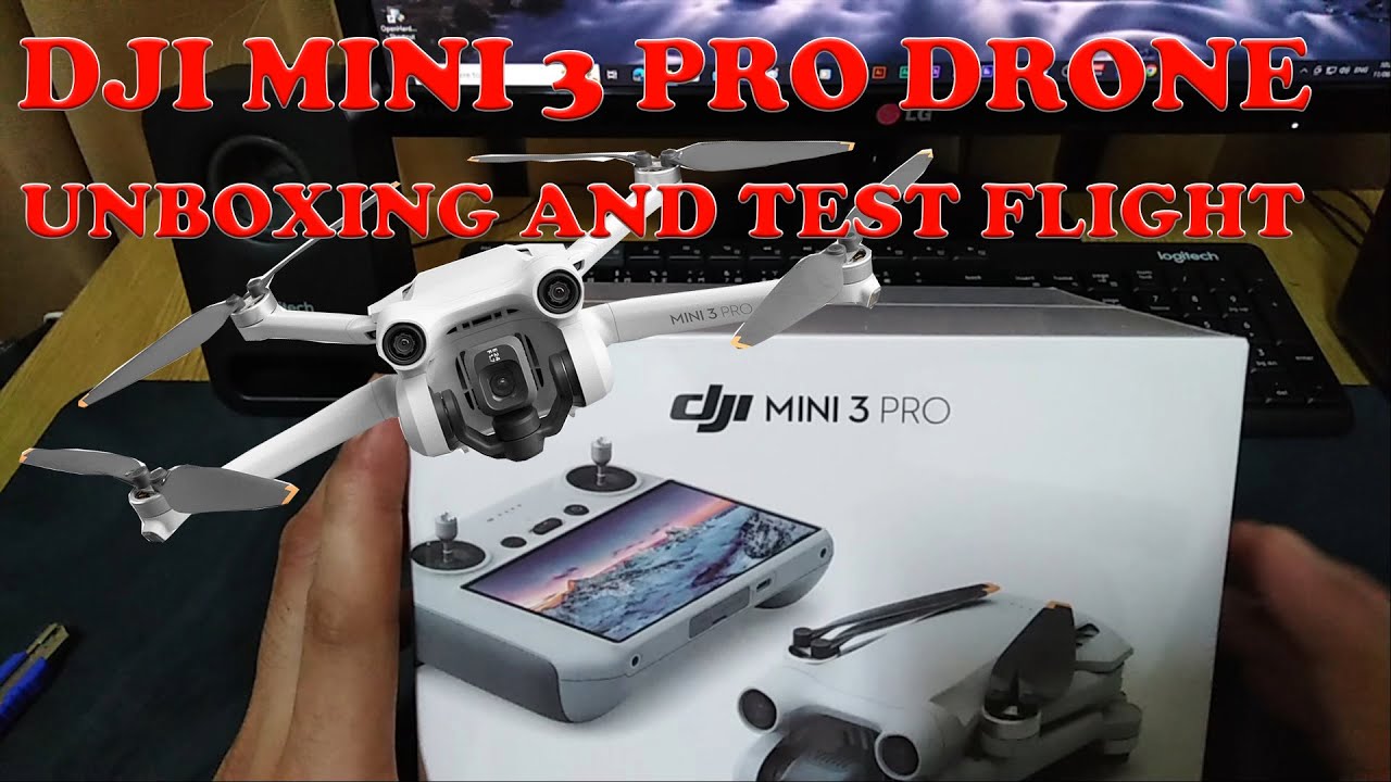 DJI MINI 3 PRO UNBOXING AND TEST FLIGHT
