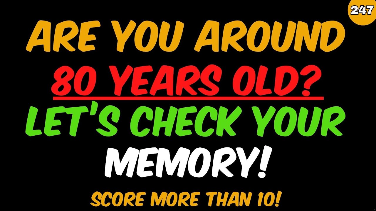 YOUR BRAIN IS HIGHLY INTELLIGENT IF YOU CAN SCORE ATLEAST 9 IN THIS GENERAL KNOWLEDGE TRIVIA QUIZ!