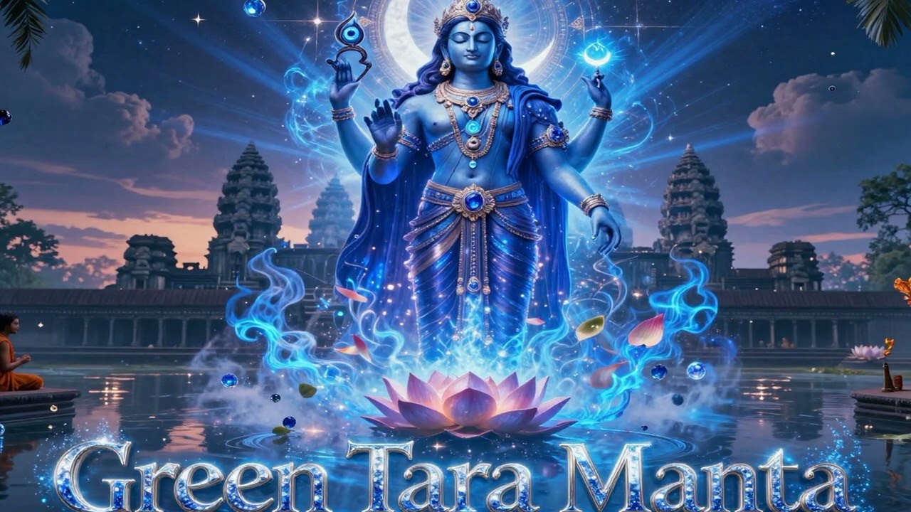 Green Tara Mantra ✨ Universal Divine Healing at Angkor Wat