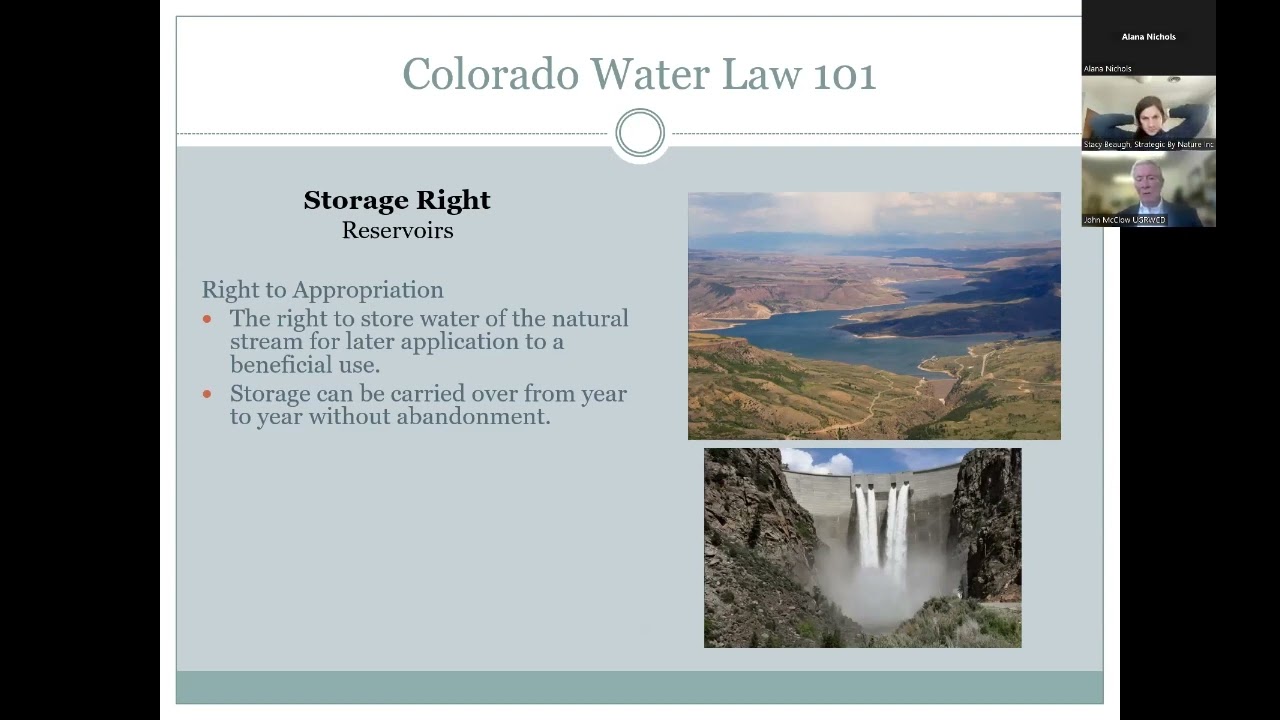 Colorado Water Law 101