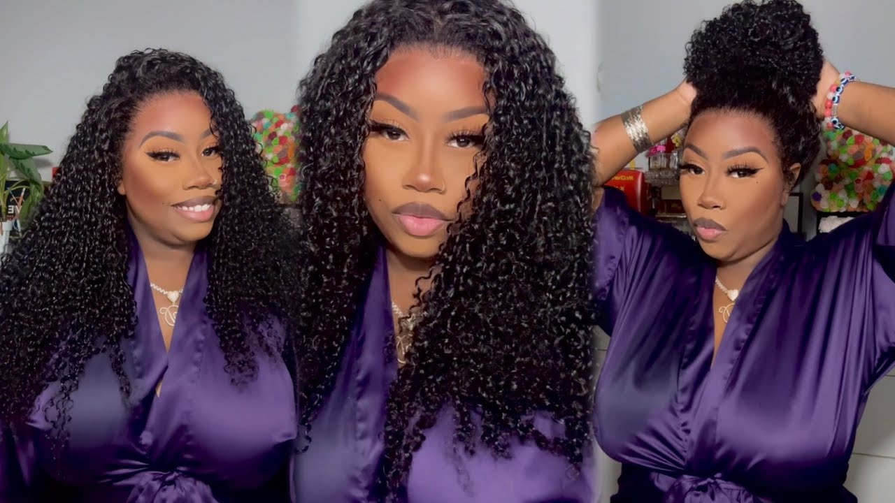 Slayed This 4C Edge Curly 360 Wig ft. Ashimary Hair | Natural Look, No Leave-Out!