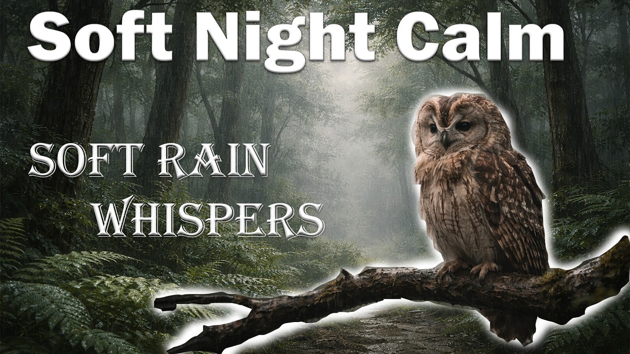 Where the Forest Listens to Falling Rain/Rainy Story for Deep Sleep| Sleep Story-telling