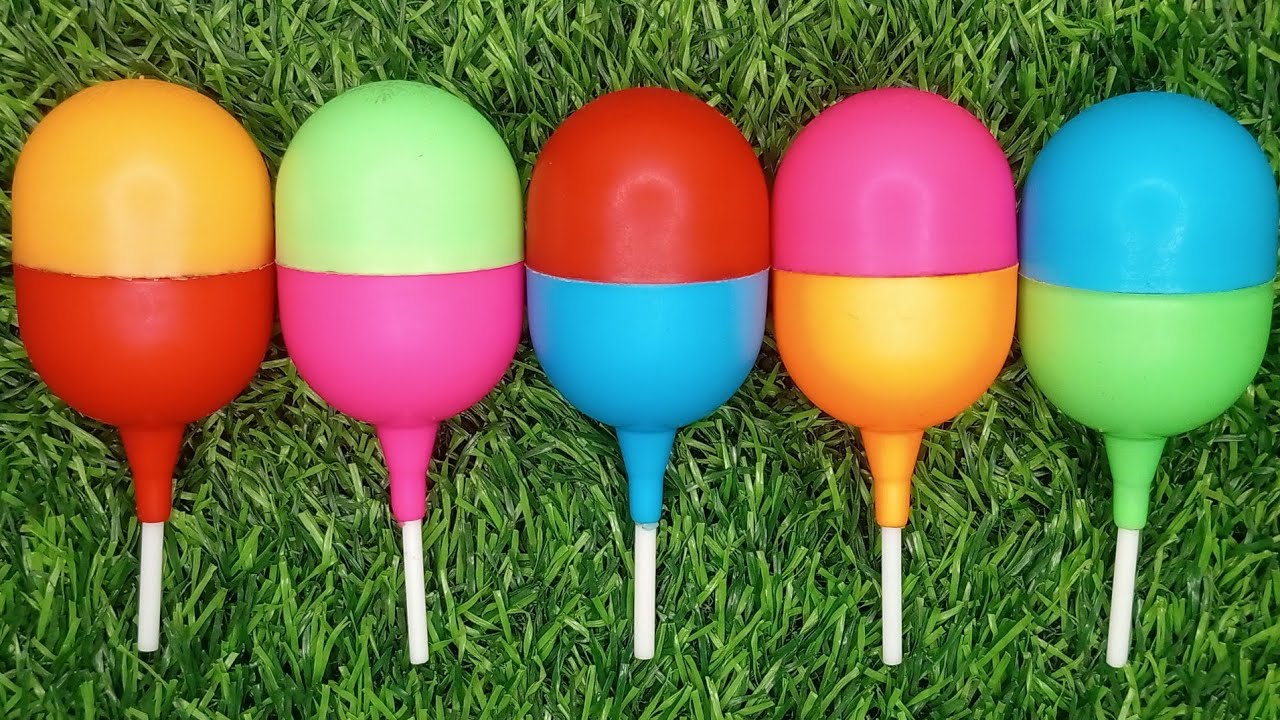 ASMR Most Popular Candys / some lots of colorful rainbow lollipop candy / unpacking chocolate eat