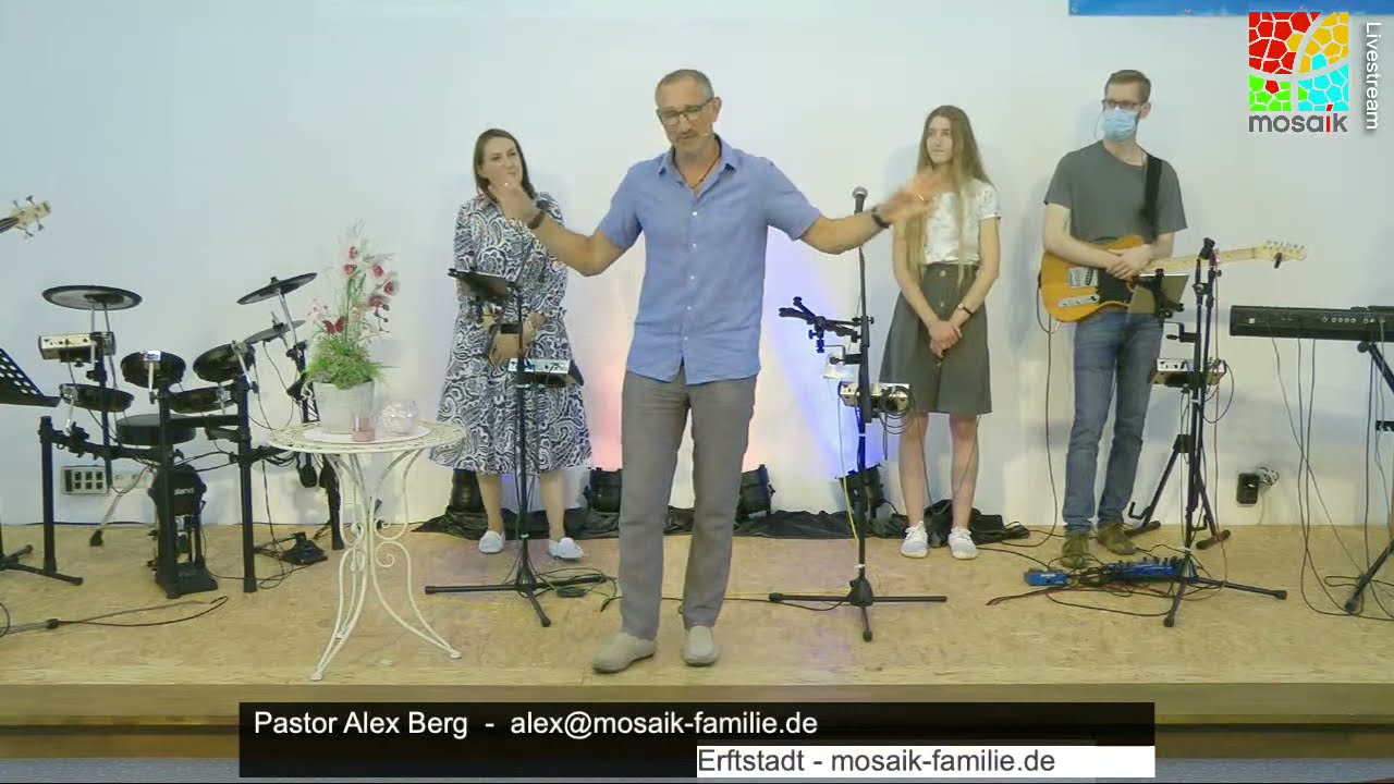 Mosaik Livestream Gottesdienst Erftstadt