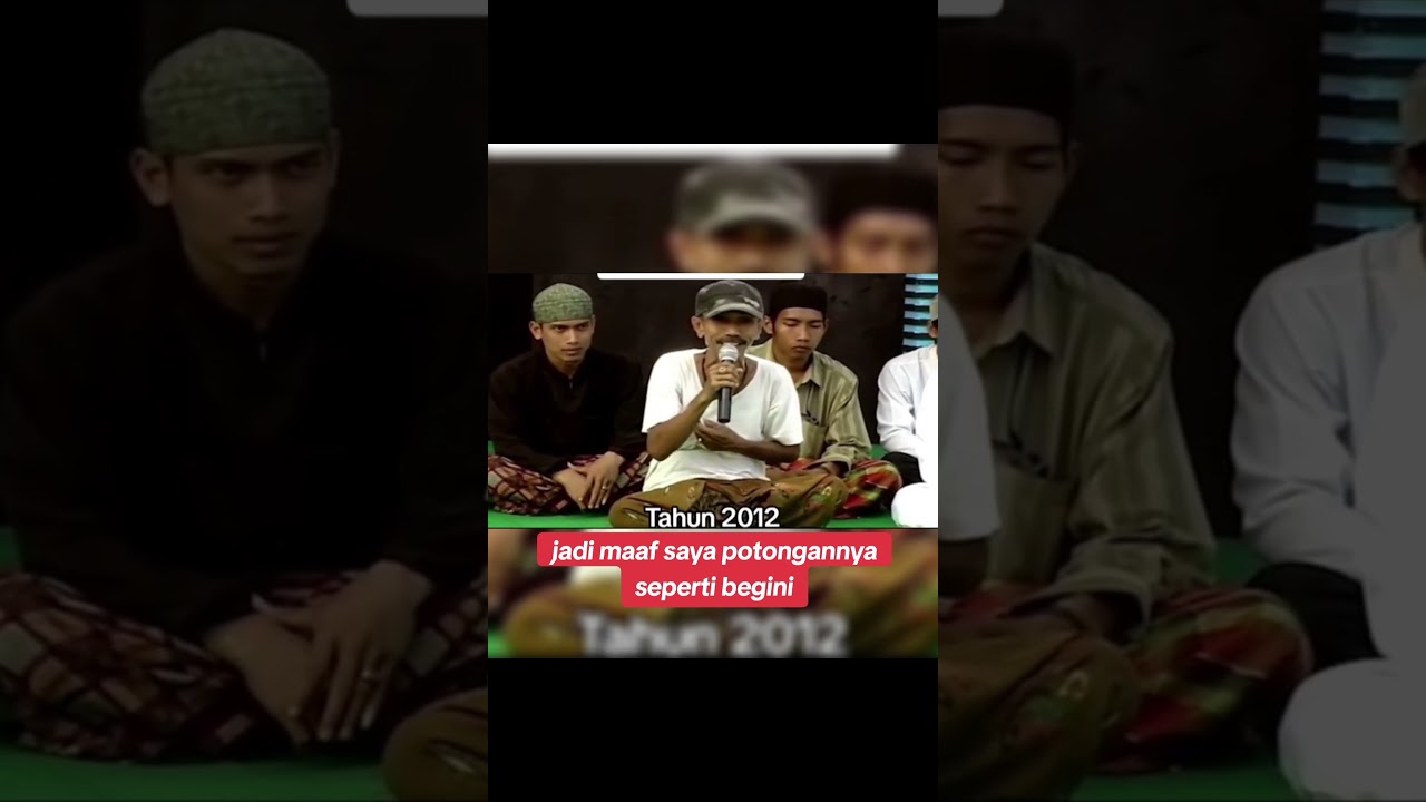 Ternyata ini,Awal Mula Mama Ghufron mimpin doa dengan bahasa maqoli nya