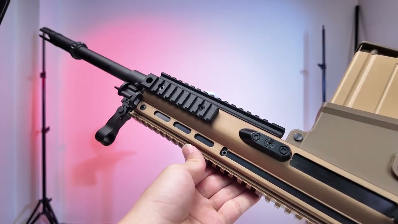 CLICKCRACK | DK SCAR MK17 Gel Blaster Unboxing Review #review