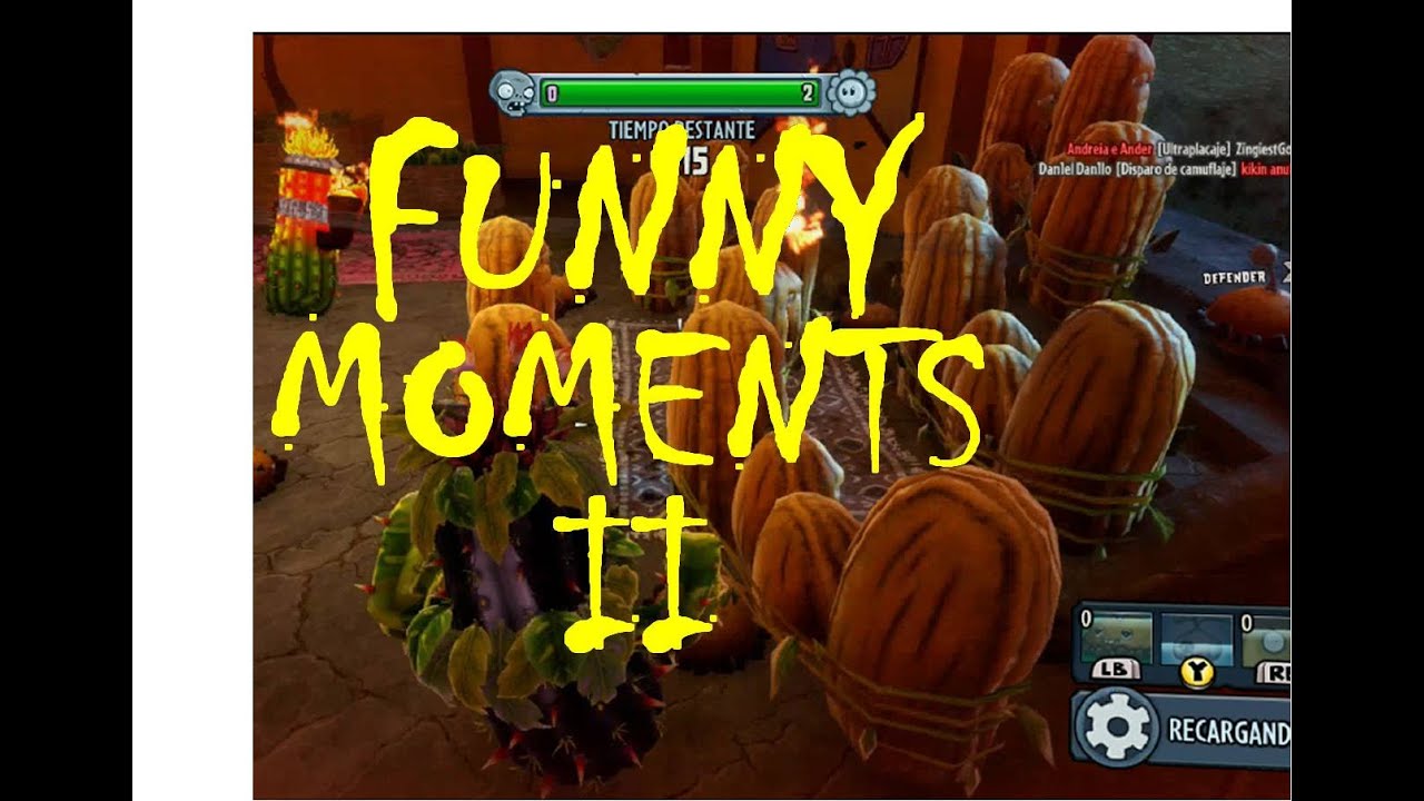 PvZ Garden Warfare Loquendo - Funny Moments II