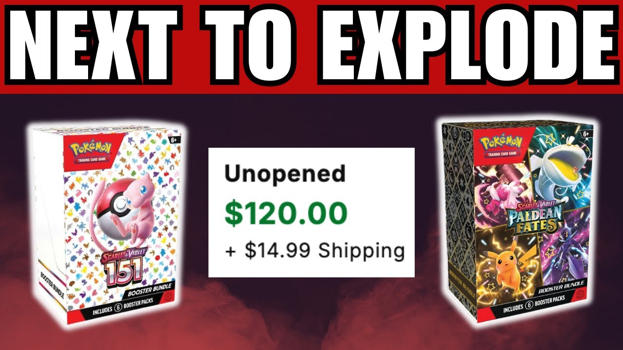 THE BEST Pokemon Investment Right Now (151 & Paldean Fates Booster Bundles)