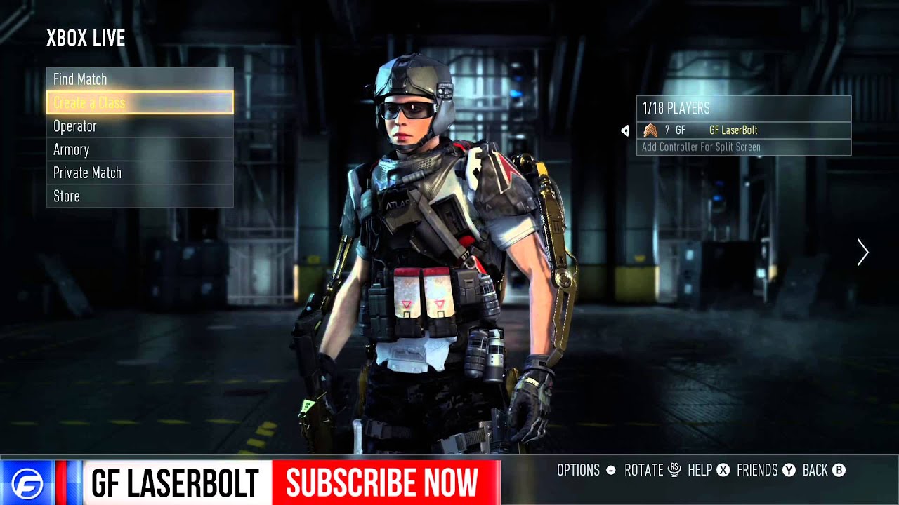 COD Advanced Warfare HOW TO ADD your CLAN TAG
