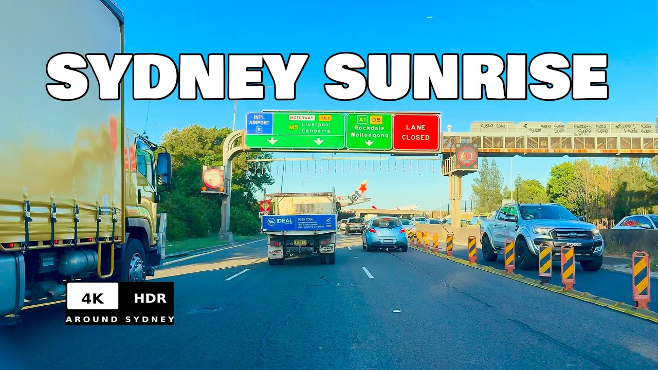 SUNRISE 2026 Hyde Park | Pagewood→ Sydney Drive 4K HDR 60FPS POV-AU