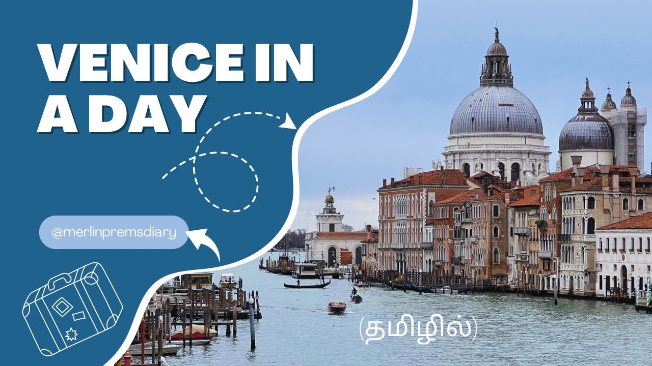 Venice in a day 🇮🇹/ Italy Vlog / Tamil Vlog  / Merlin Prem’s Diary
