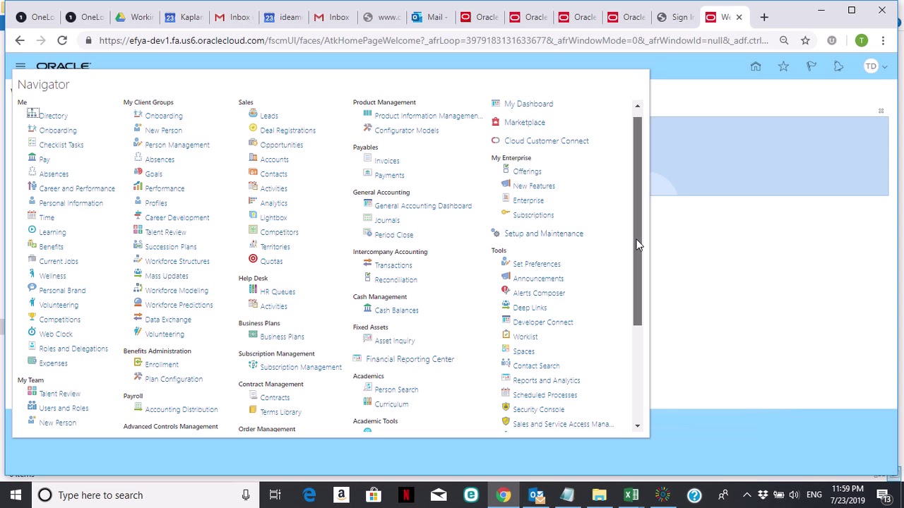 How to run translation in Oracle Cloud GL