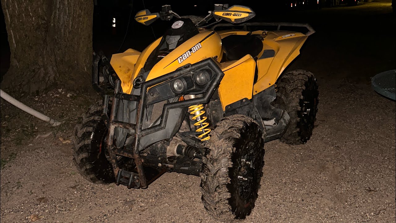Quads over snowmobile always