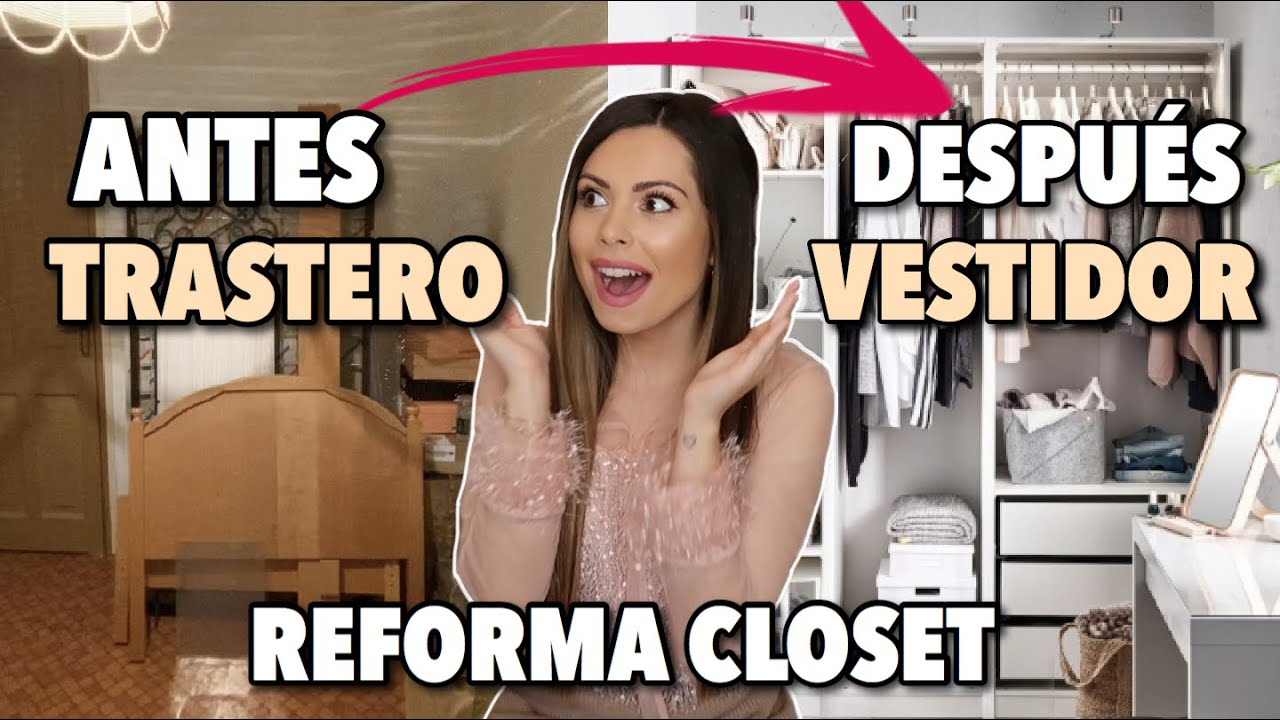 ¡Mi Nuevo Vestidor CLOSET! Reforma de Trastero a Armario Empotrado (IKEA PAX) | Bstyle
