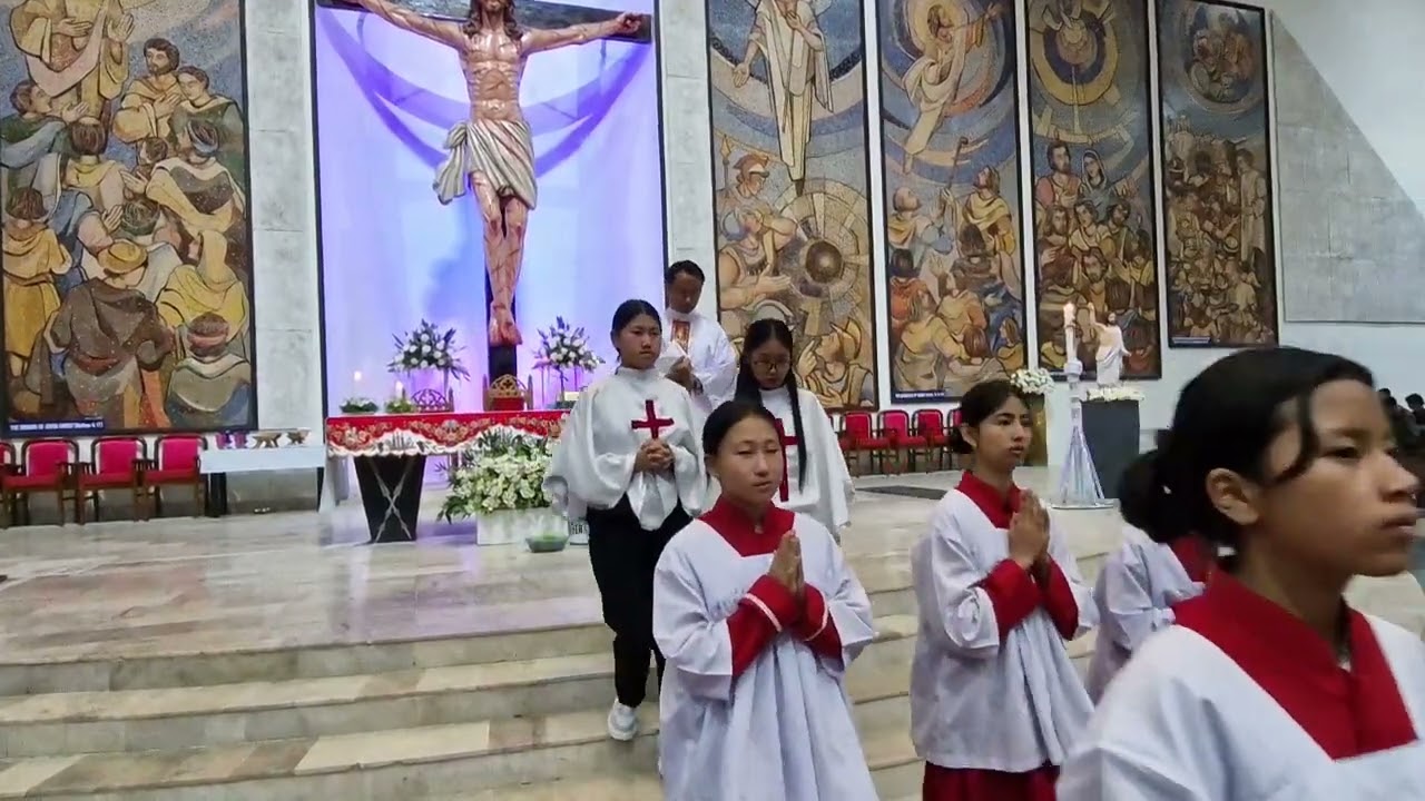 Catechism Children Led the Worship#Cathedral Recessional Hymn