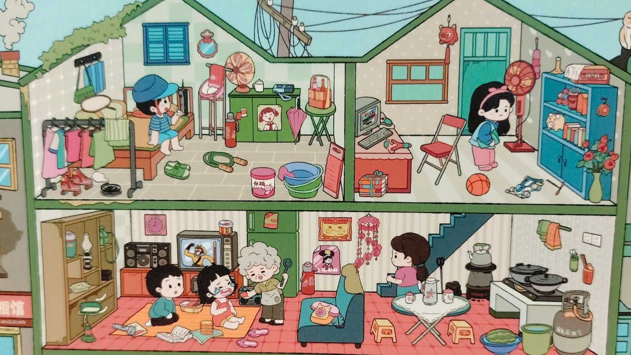 susun stiker tema masa kecil #stikerviral