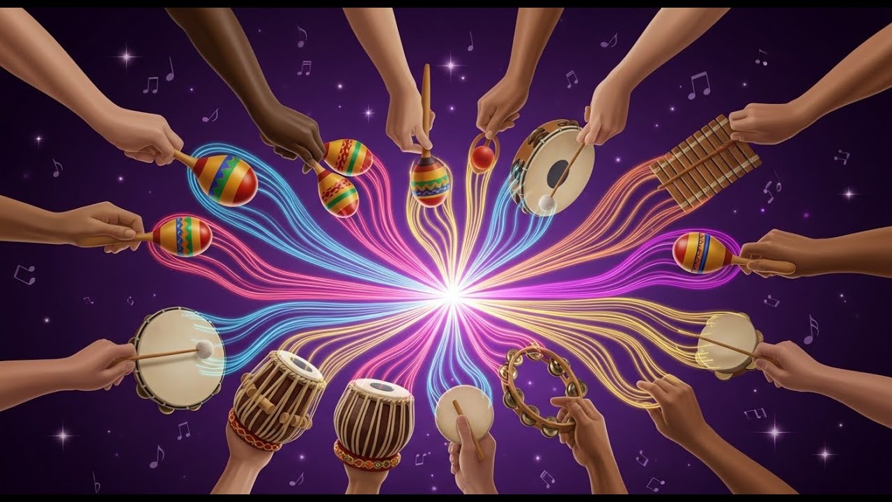 Global Smooth Melodies: Fusion of World Instruments