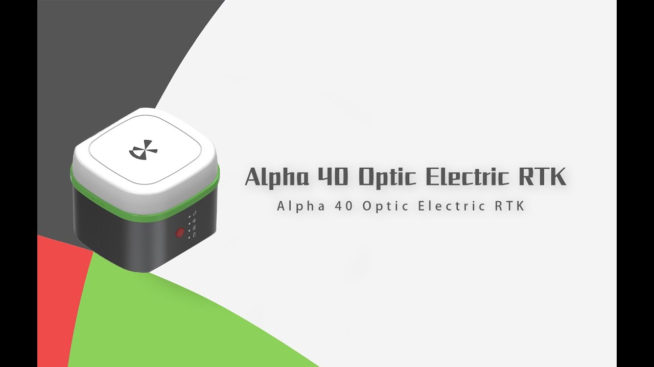 Introducing Alpha 40 Optic Electric RTK.🥳