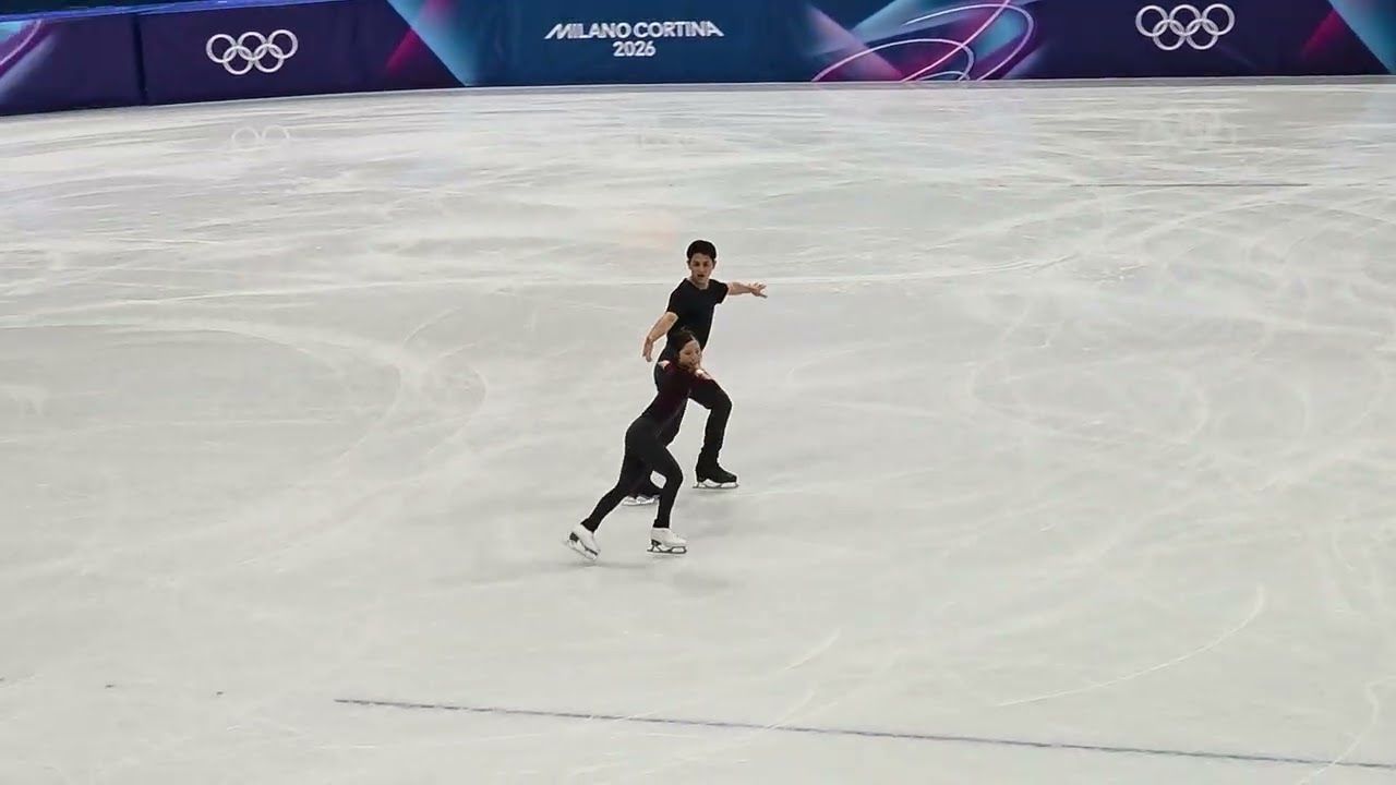 Feb.12 Pair FS Runthrough MIURA Riku / KIHARA Ryuichi