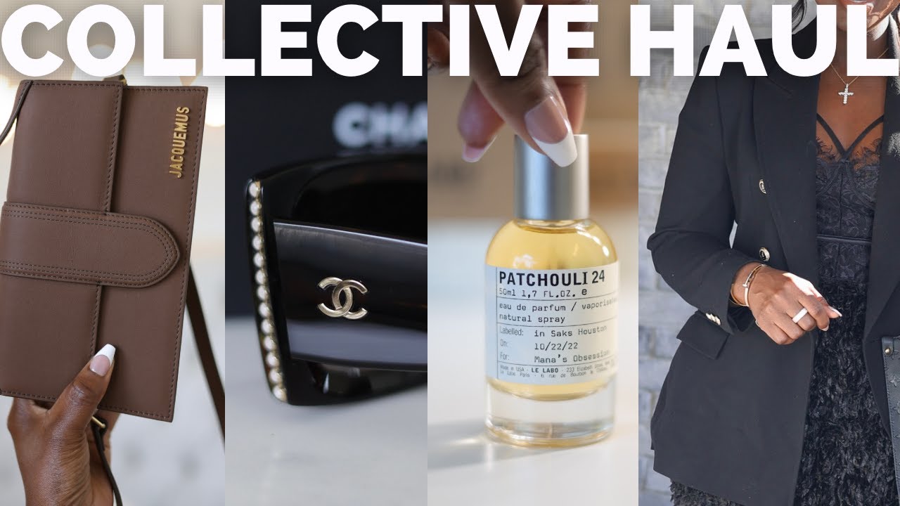 COLLECTIVE HAUL (clothes, jewelry, accessories) - Chanel, Givenchy, Versace, Fendi pt 1 @mena_adubea