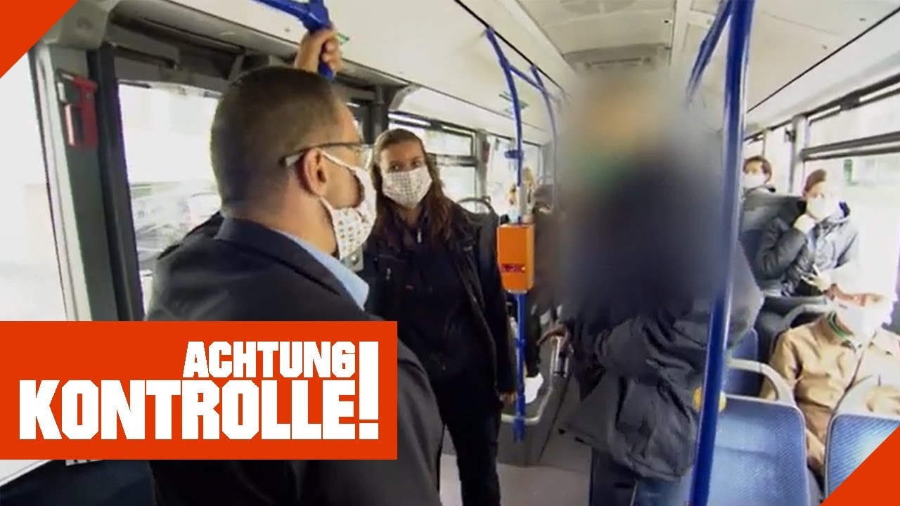 60 Euro Strafe?! Mann ohne Fahrschein wirkt aggressiv | 2/2 | Kabel Eins | Achtung Kontrolle