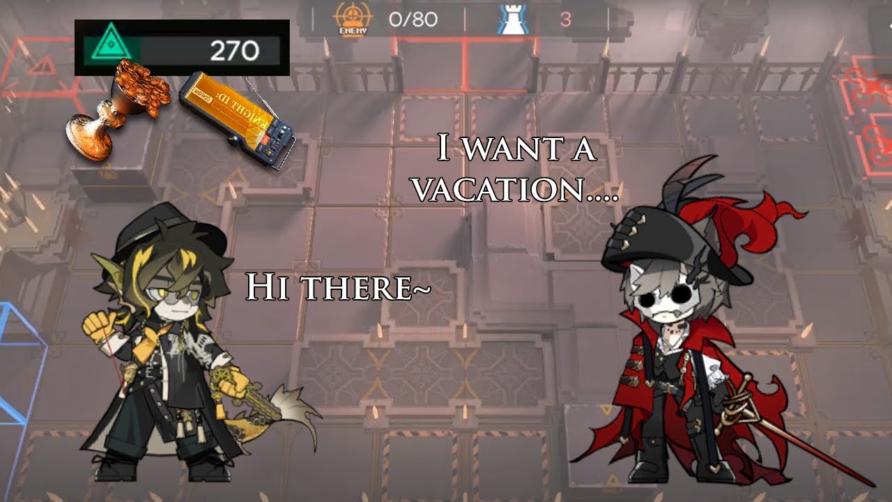 [Arknights/IS2] Max(600) ASPD Mr. Lee V.S. the entire Phantom troupe