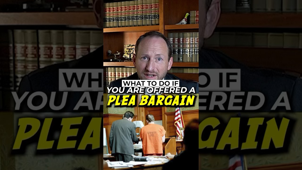 Offered a Plea Bargain? What Can You Do? 🏛