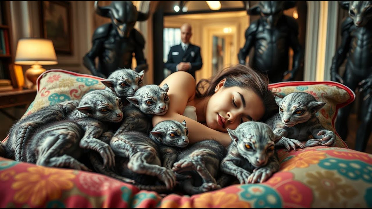 Human Fell Asleep Reading to Predator Cubs — Elite Guard Found Them Curled Around Her Protectively