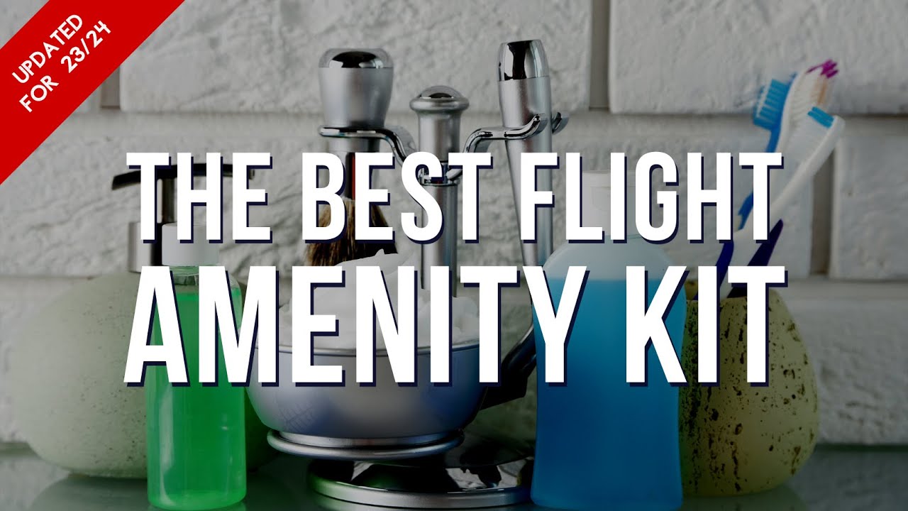 First Class Travel Amenity Kit - Flight