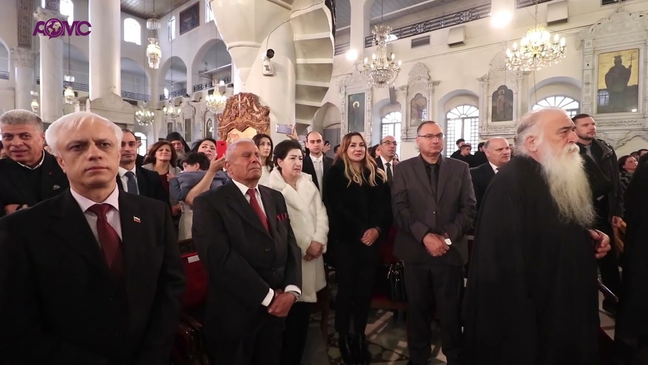 صلاة الغروب والقداس الإلهي والرسامة الأسقفية للأرشمنديت رومانوس الحناة الكاتدرائية المريمي
