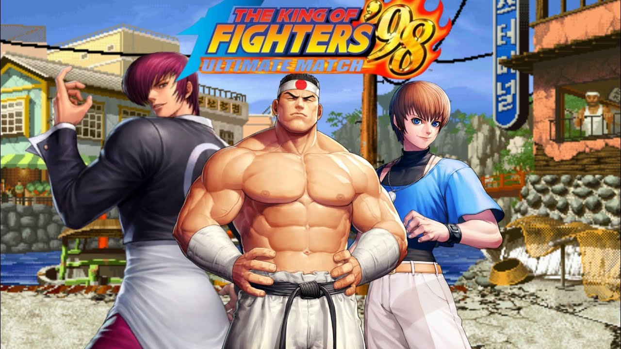 KOF 98 COMBO - Billy Joe KYO gameplay- ( arcade game) 