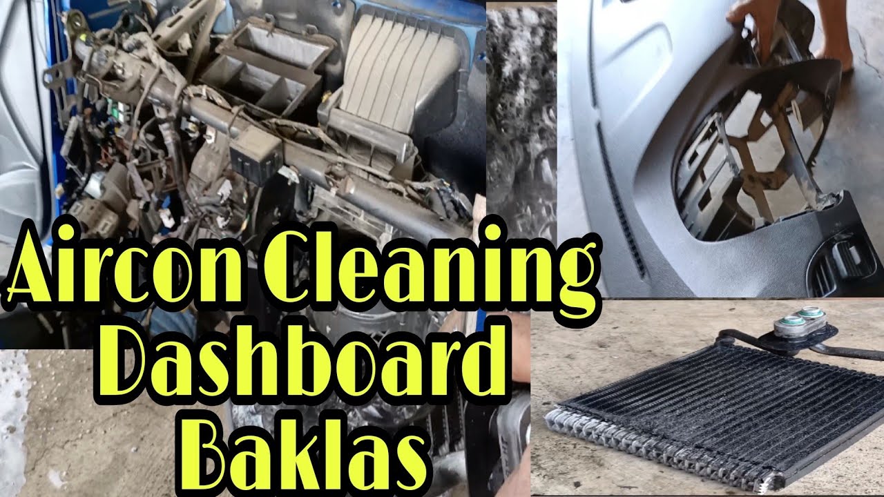 Car Aircon cleaning..Dasboard Baklas