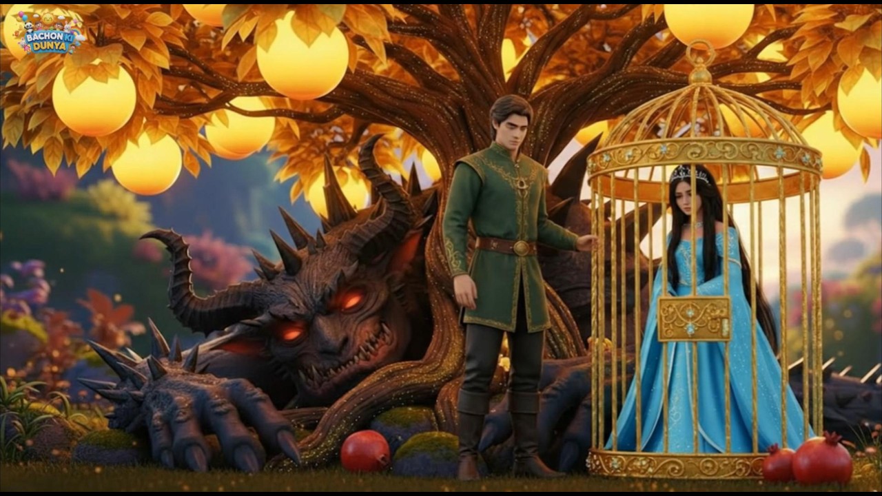 The Legend of Prince Ayan and the Three Enchanted Pomegranates