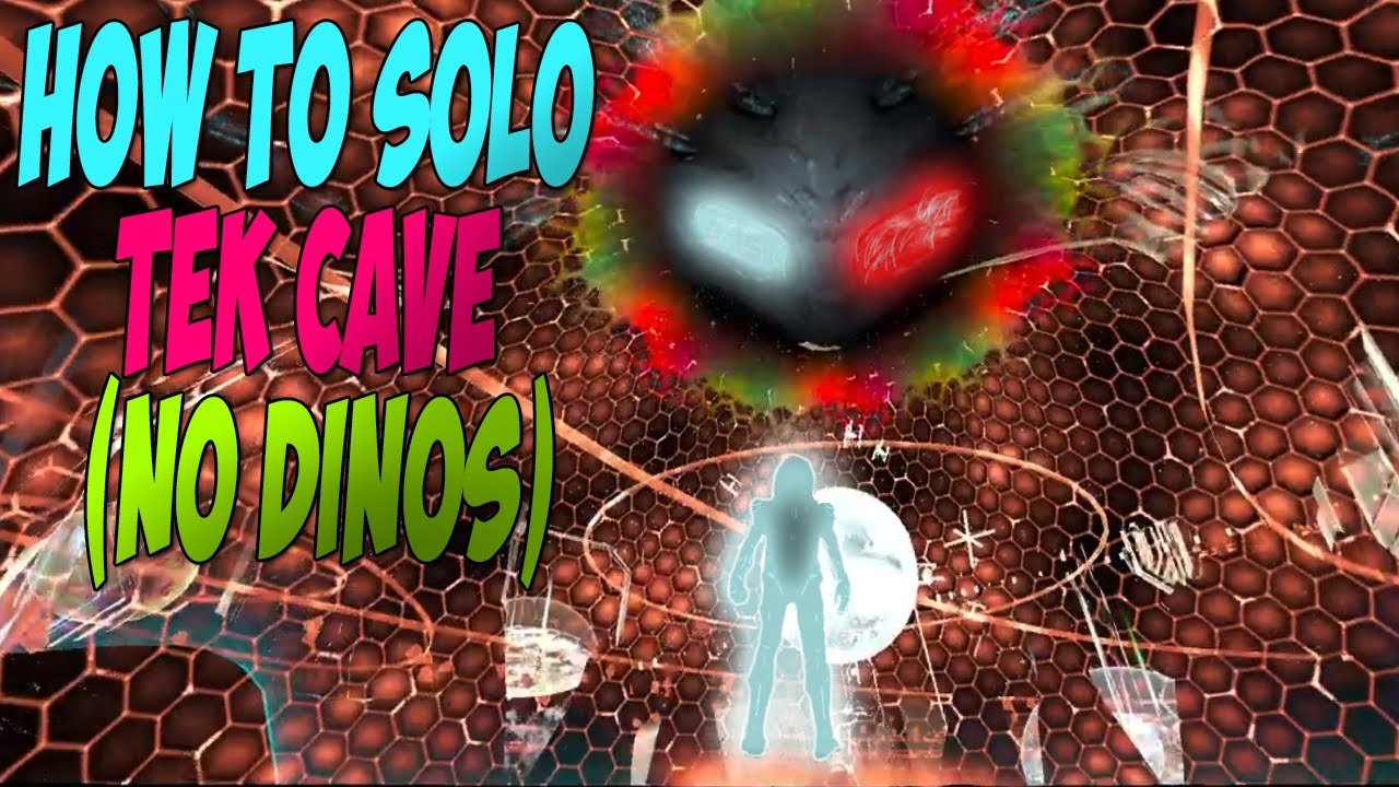 ARK | How to solo the Island tek cave (ascension) | No BS