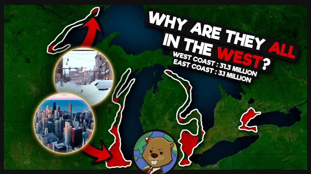 Why Theres So Many More People On The Great Lakes WEST Coasts