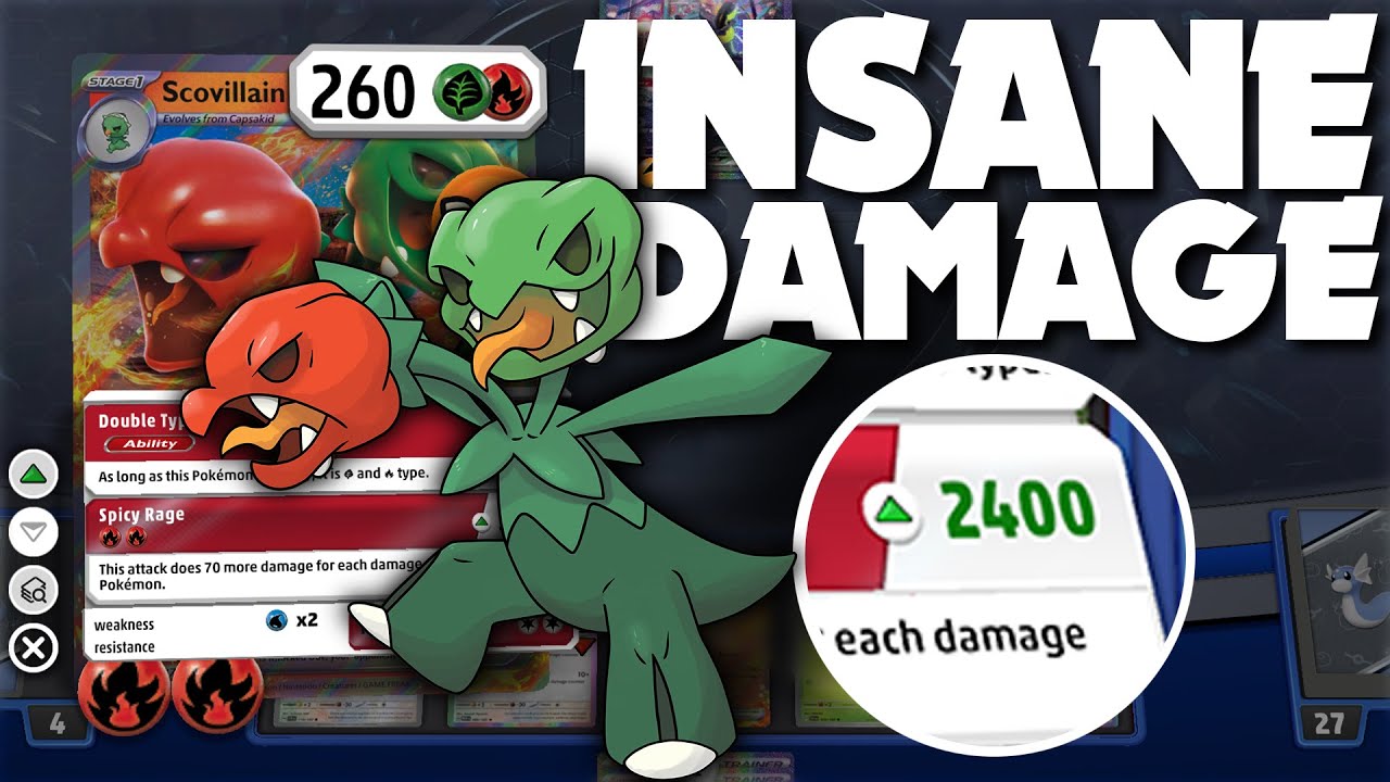 Deal UNREAL DAMAGE With Scovillain!!!