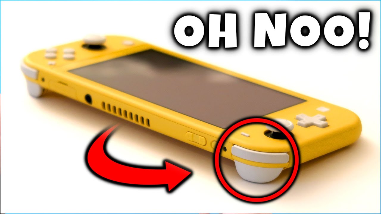 mi nintendo switch lite se ha roto... 😥