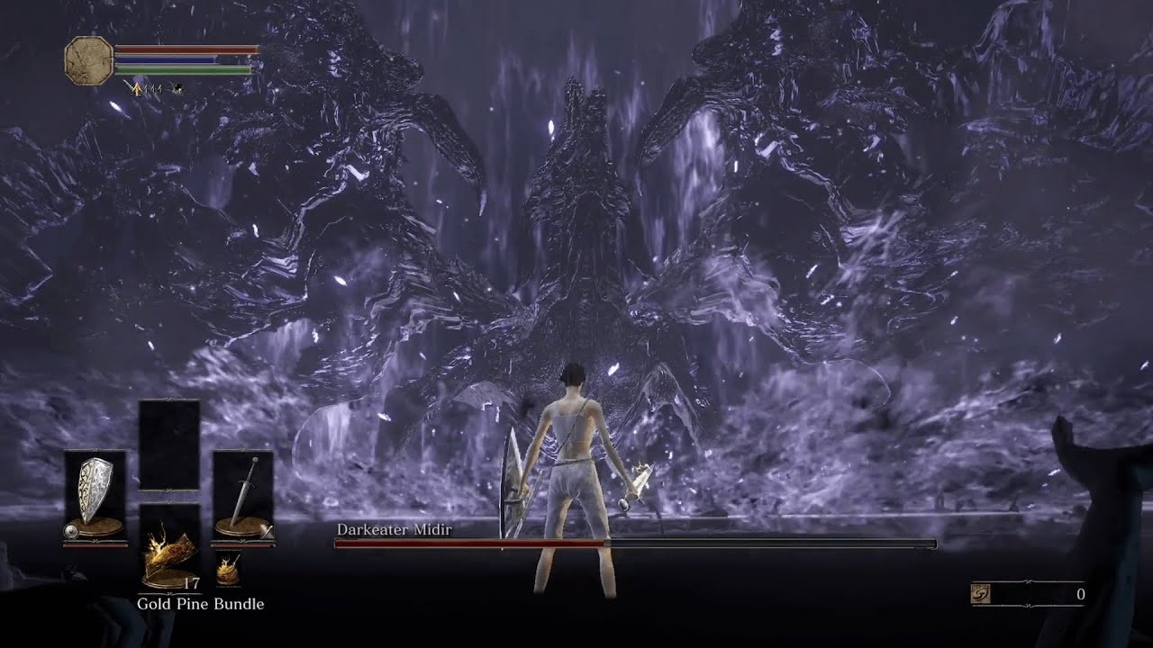 Darkeater Midir - Level 1, No Damage, Solo