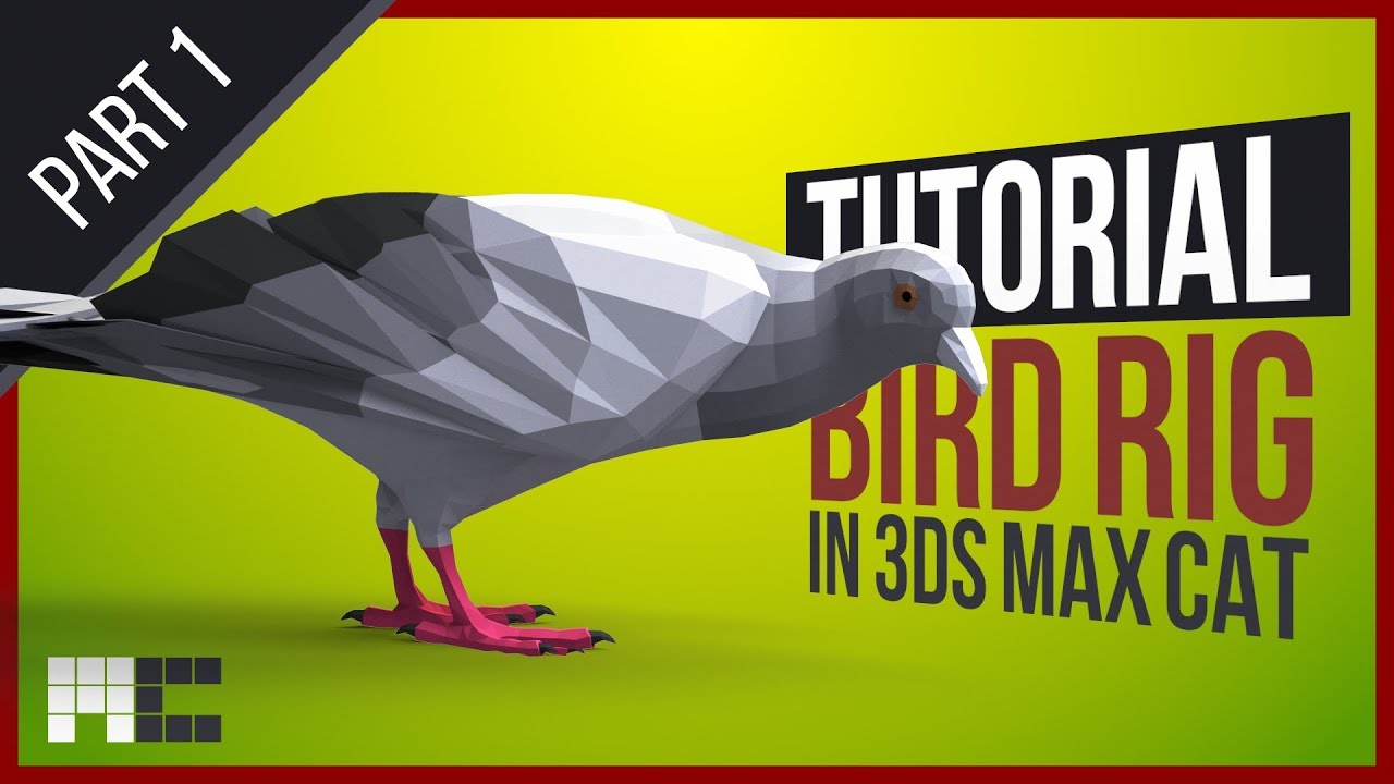 How To Do A Bird Rig With Foldable Wings – 3ds Max CAT Rigging Tutorial (Part 1/2)