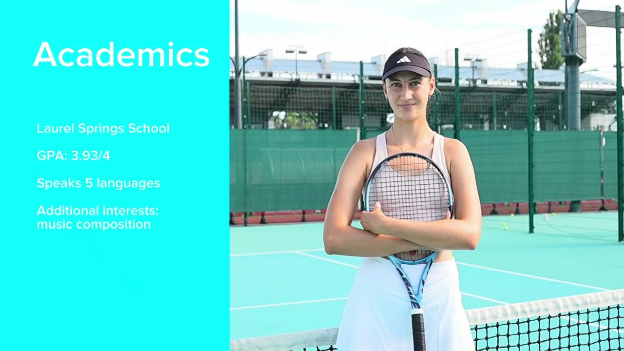 Anastasia Ganja Tennis Recruiting Video Class of 2026