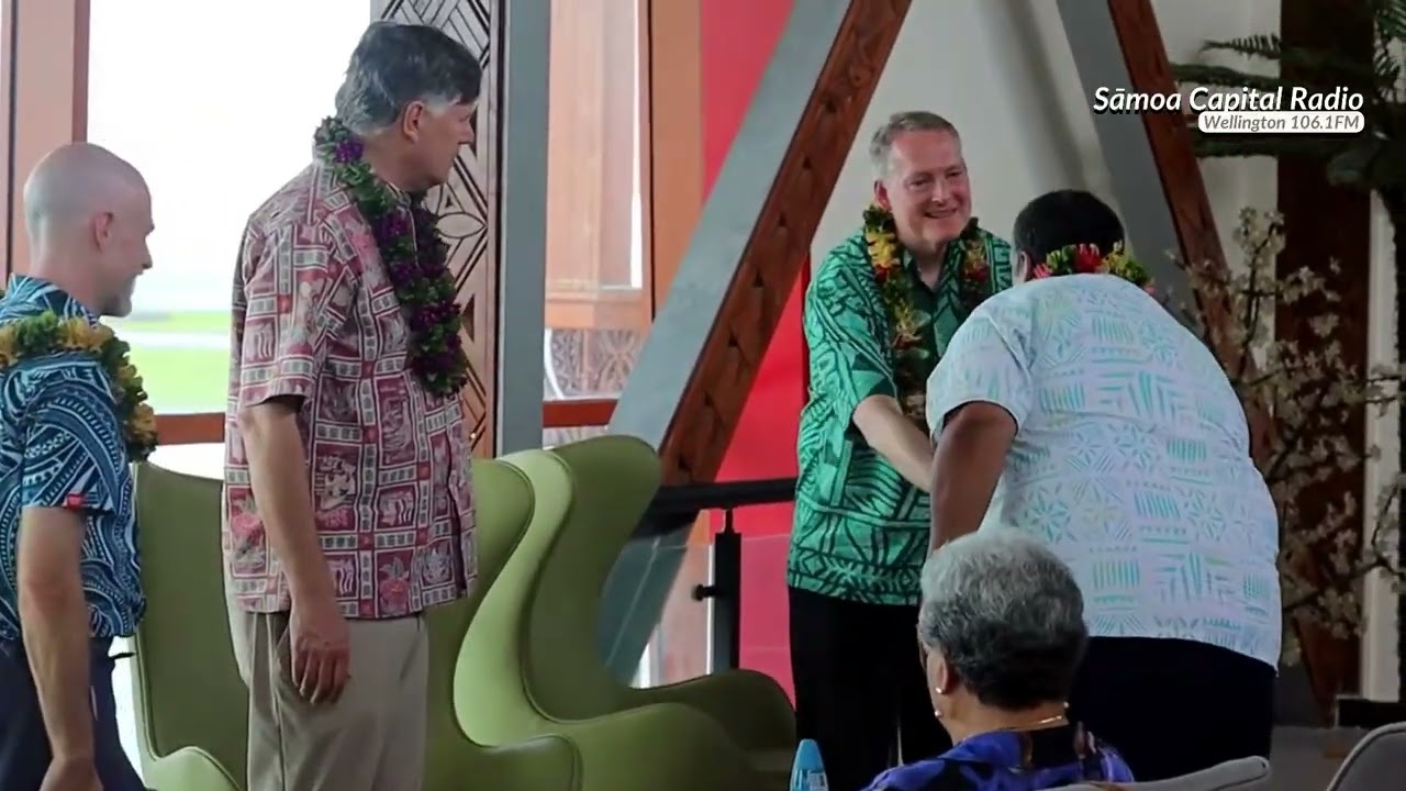 Taunu’u manuia mai ‘i Sāmoa le Sui Failautusi Aoao ‘o le Mālō ‘Amerika