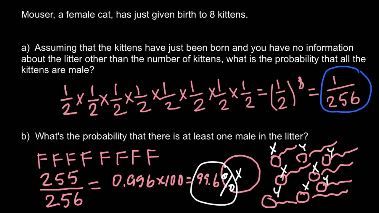 Genetics and law of probability