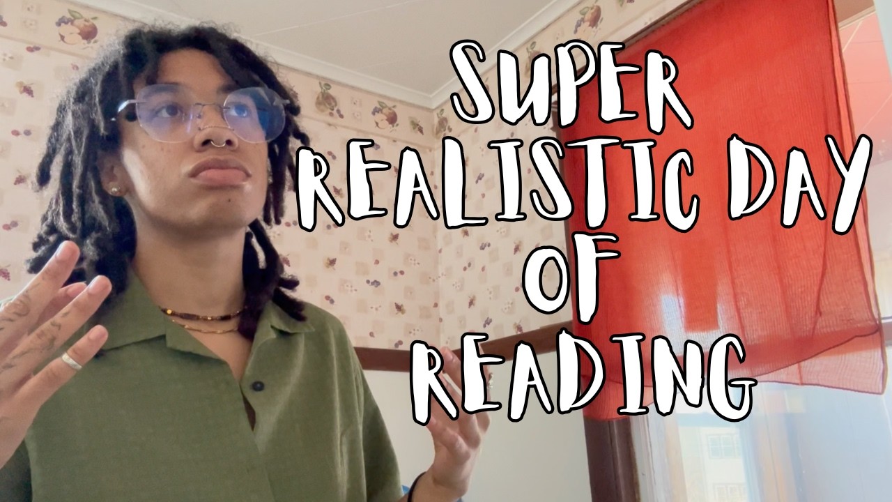 REALISTIC DAY OF READING | Reading vlog