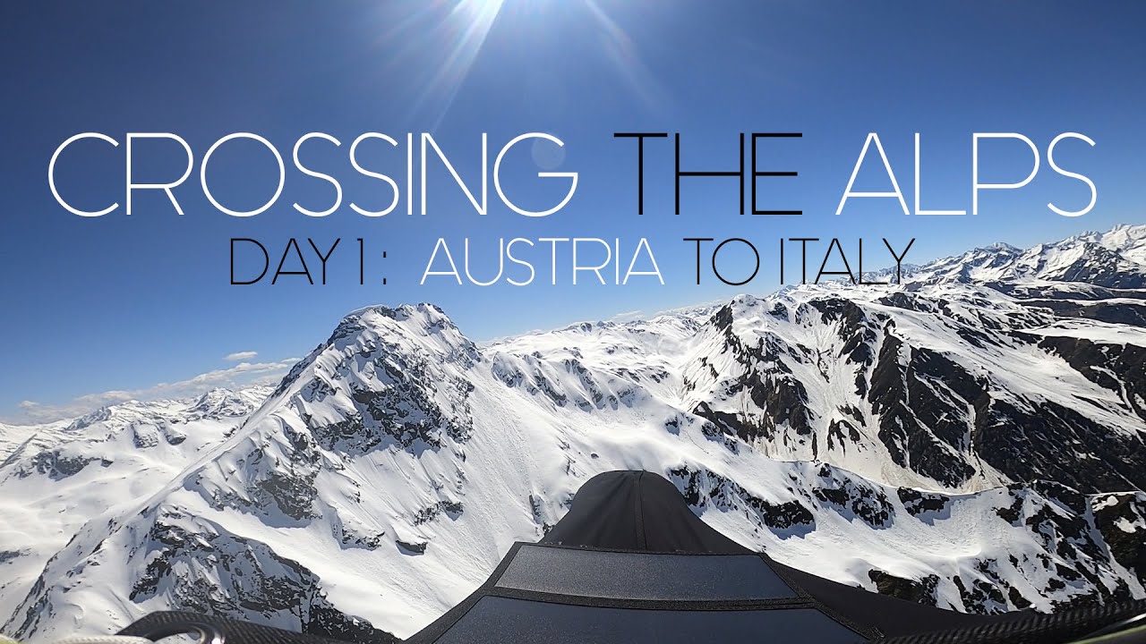 CROSSING THE ALPS:  DAY 1 - NORTH TO SOUTH