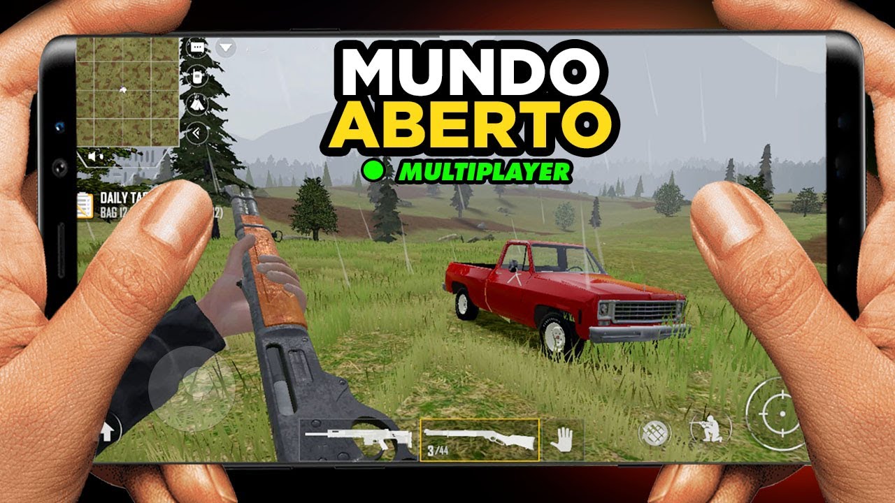 SAIUU! NOVO JOGO DE CA&Ccedil;A MUNDO ABERTO MULTIPLAYER PARA ANDROID