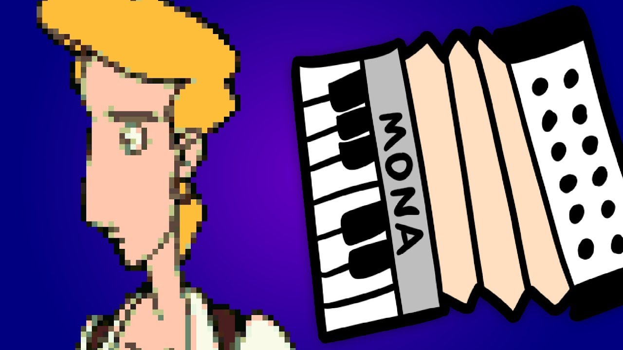 Theme 「CURSE OF MONKEY ISLAND」 accordion cover