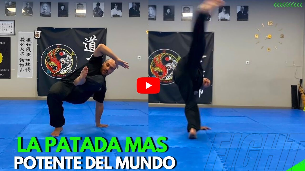 💥LA PATADA MAS POTENTE DEL MUNDO 