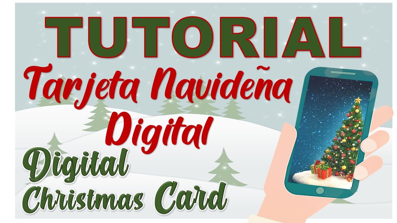 Crea TARJETAS de NAVIDAD ANIMADAS en powerpoint, Animated Christmas Card