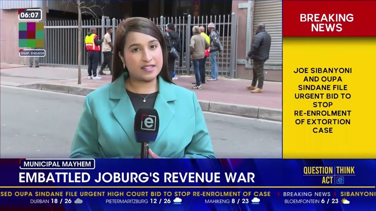 Embattled Joburg's revenue war